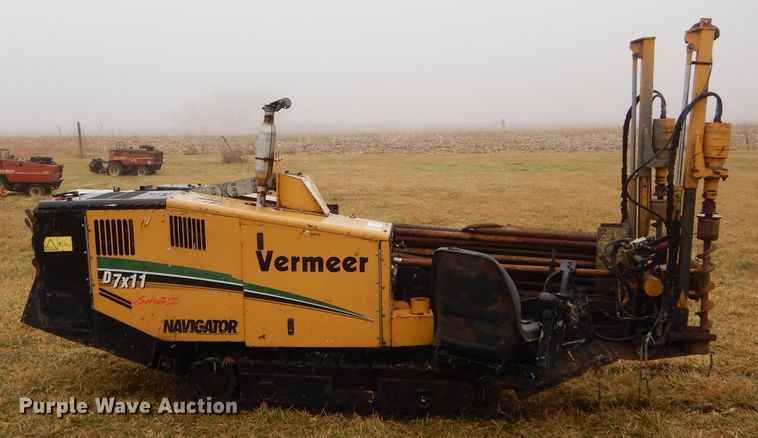 image for item DH6320 2008 Vermeer D7X11 Series II directional boring unit