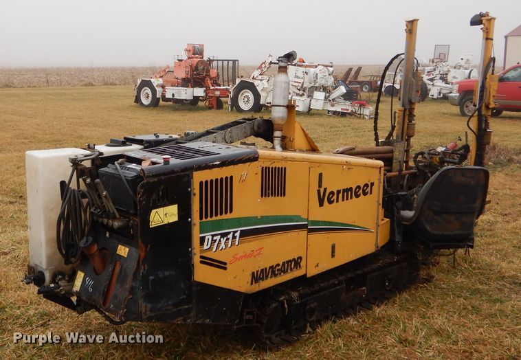 image for item DH6320 2008 Vermeer D7X11 Series II directional boring unit