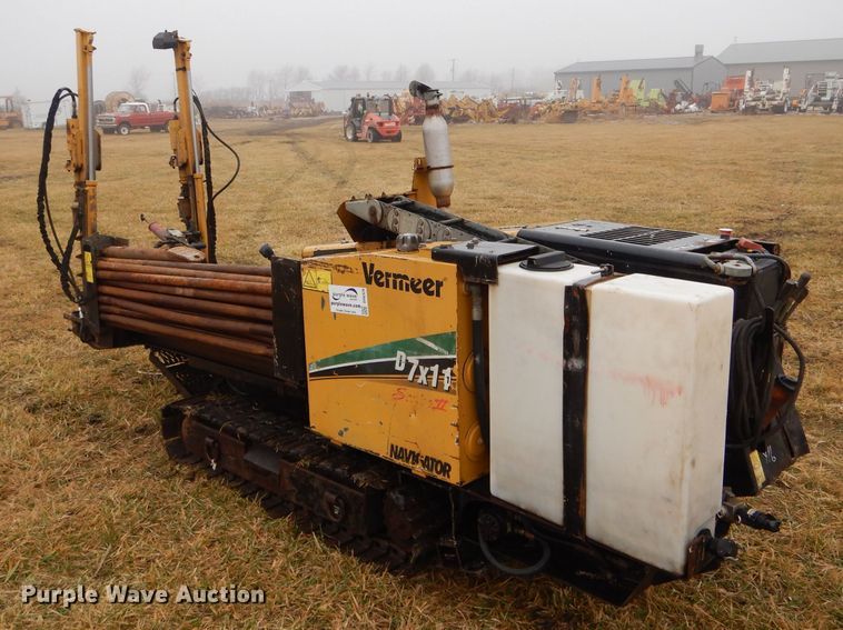 image for item DH6320 2008 Vermeer D7X11 Series II directional boring unit