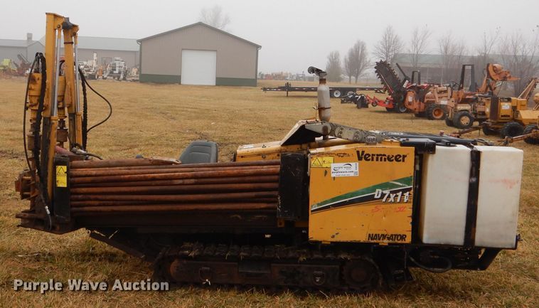 image for item DH6320 2008 Vermeer D7X11 Series II directional boring unit