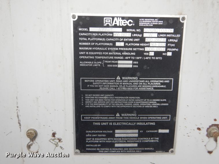 image for item DH6324 2002 Freightliner FL80 bucket truck