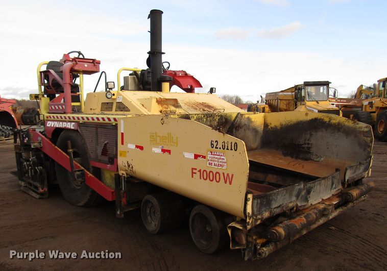 image for item DH8338 2010 Dynapac F1000W paver