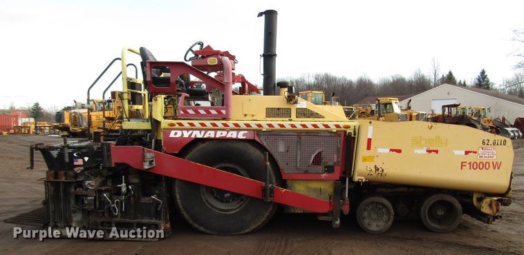 image for item DH8338 2010 Dynapac F1000W paver