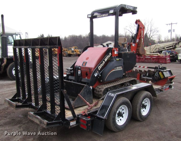 image for item DH8340 2013 Ditch Witch XT855 excavator tool carrier