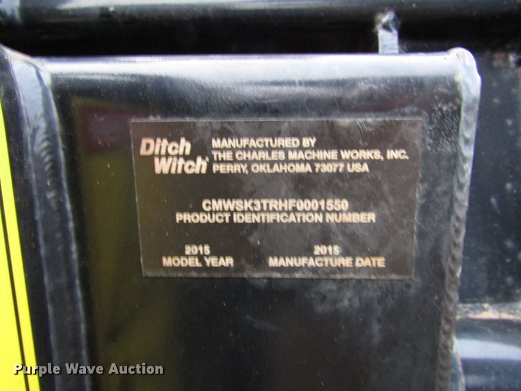 image for item DH8340 2013 Ditch Witch XT855 excavator tool carrier