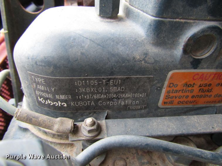 image for item DH8340 2013 Ditch Witch XT855 excavator tool carrier