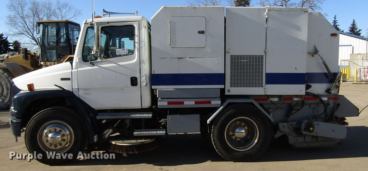 image for item DH8344 1998 Freightliner FL70 street sweeper truck