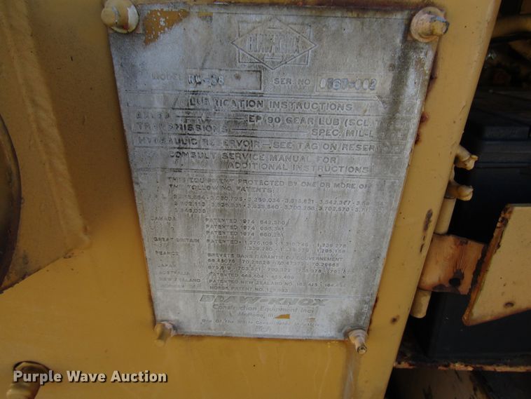 image for item DH8346 Blaw Knox RW38 road widener