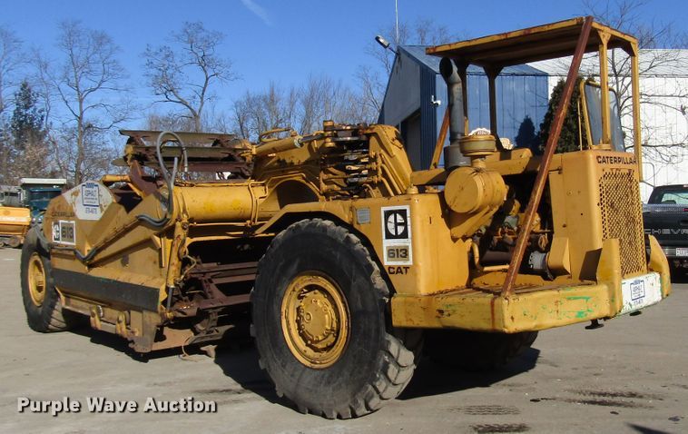 image for item DH8347 1970 Caterpillar 613 elevating scraper