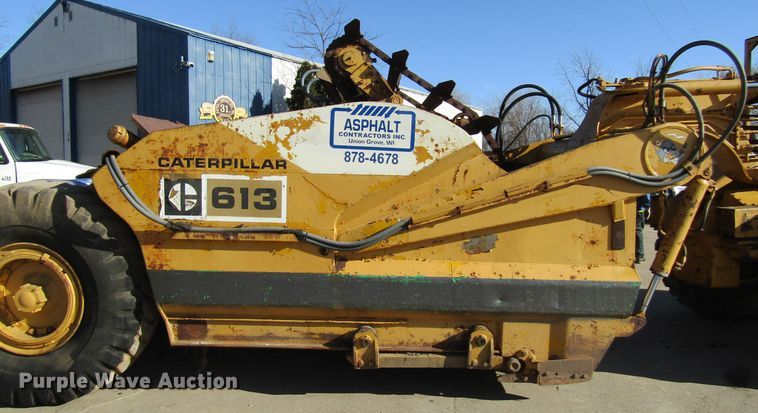 image for item DH8347 1970 Caterpillar 613 elevating scraper