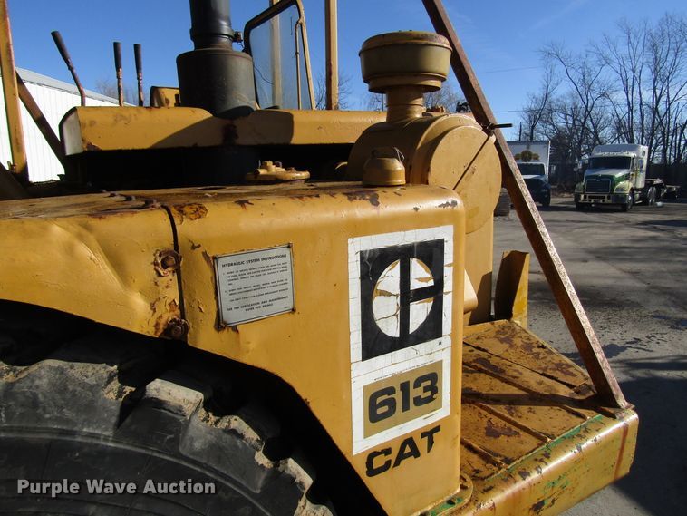 image for item DH8347 1970 Caterpillar 613 elevating scraper