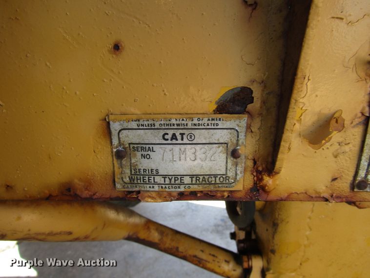 image for item DH8347 1970 Caterpillar 613 elevating scraper