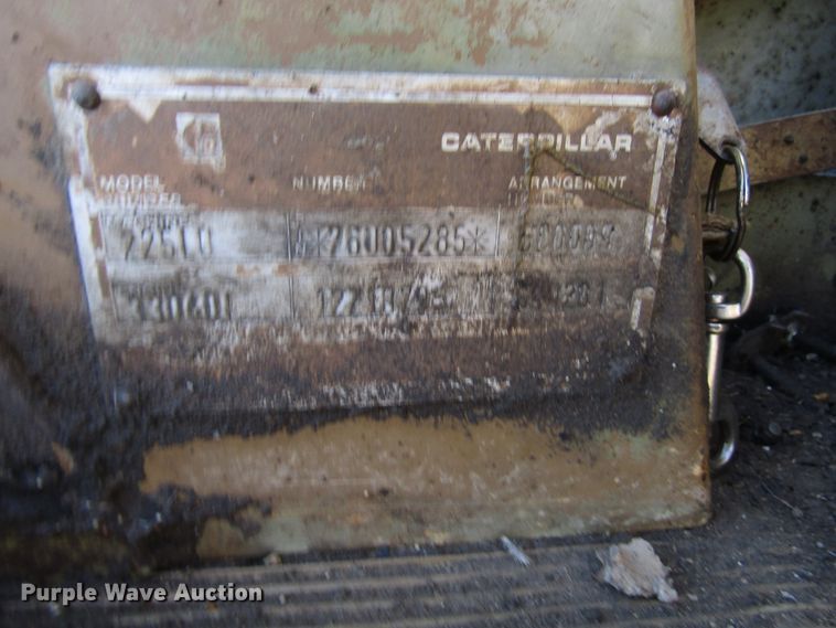 image for item DH8350 1985 Caterpillar 225 excavator