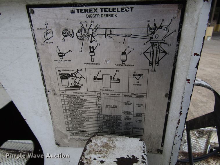 image for item DH8370 2006 International 7500 digger derrick truck