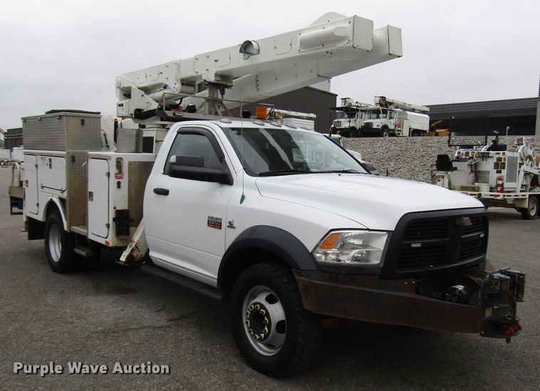image for item DH8371 2012 Dodge Ram 5500 bucket truck