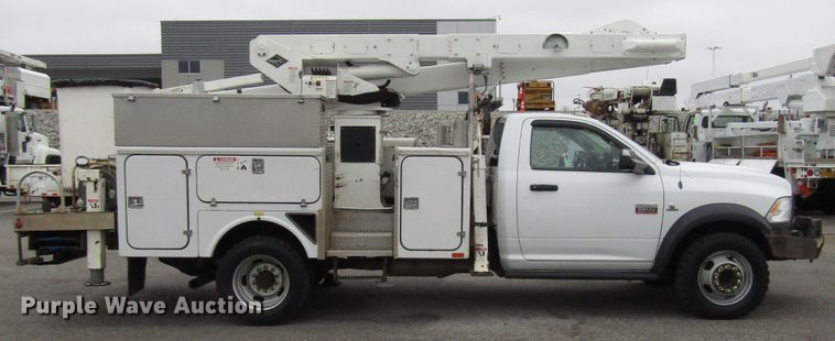 image for item DH8371 2012 Dodge Ram 5500 bucket truck