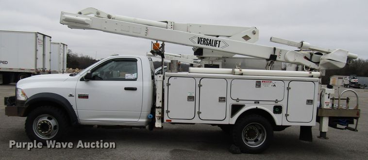 image for item DH8371 2012 Dodge Ram 5500 bucket truck