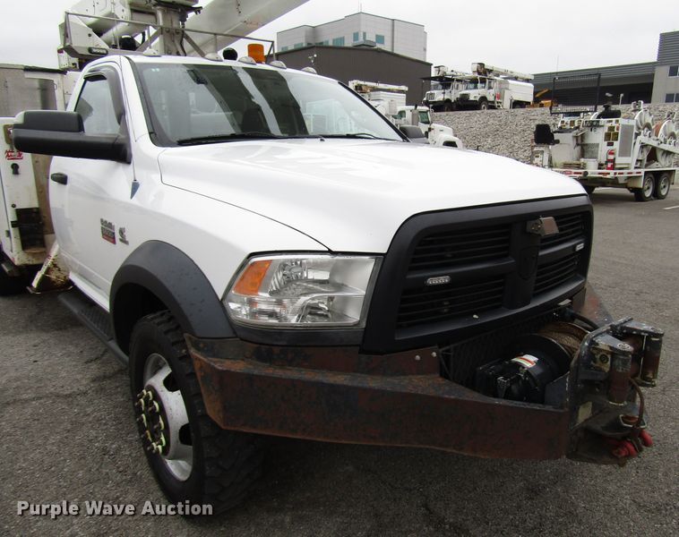 image for item DH8371 2012 Dodge Ram 5500 bucket truck