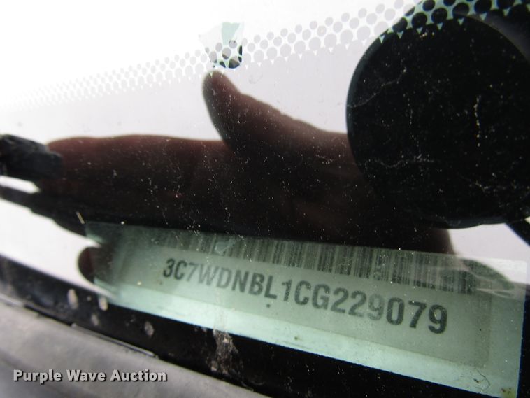 image for item DH8371 2012 Dodge Ram 5500 bucket truck