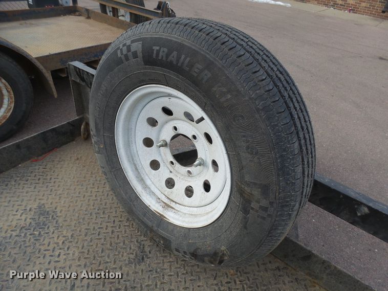 image for item EF9559 2020 M&S 60X10 tilt deck utility trailer