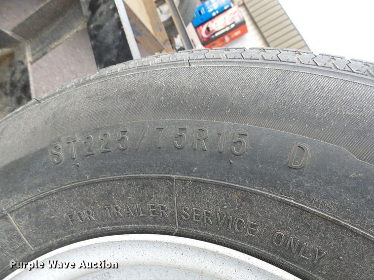 image for item EF9559 2020 M&S 60X10 tilt deck utility trailer