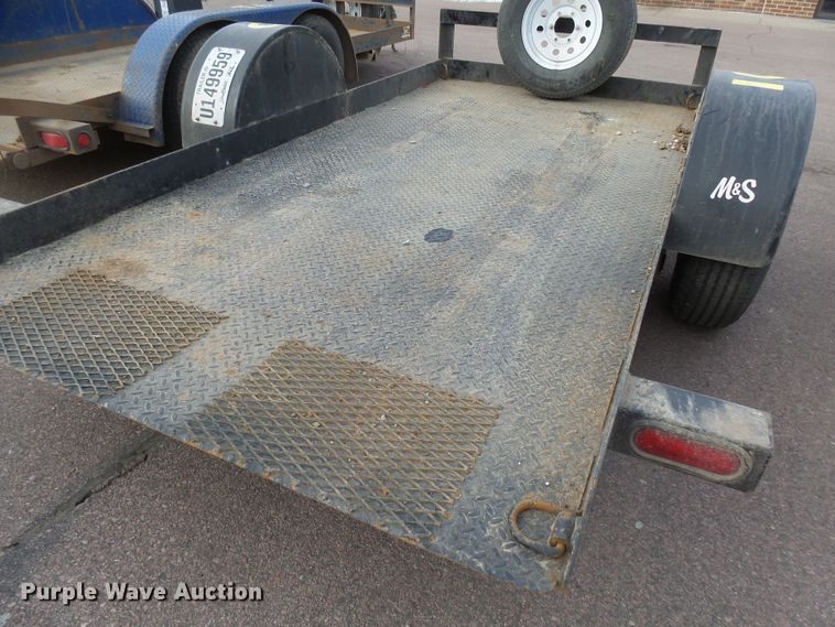 image for item EF9559 2020 M&S 60X10 tilt deck utility trailer