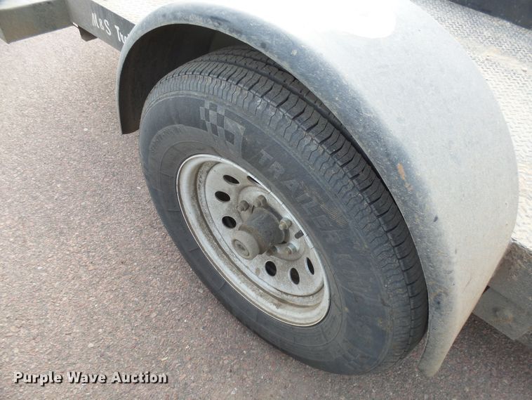 image for item EF9559 2020 M&S 60X10 tilt deck utility trailer