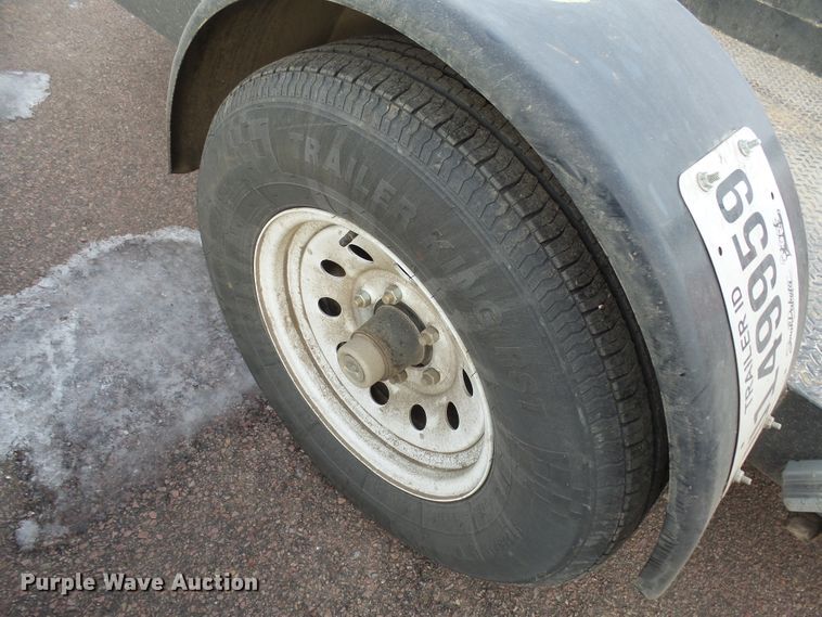 image for item EF9559 2020 M&S 60X10 tilt deck utility trailer