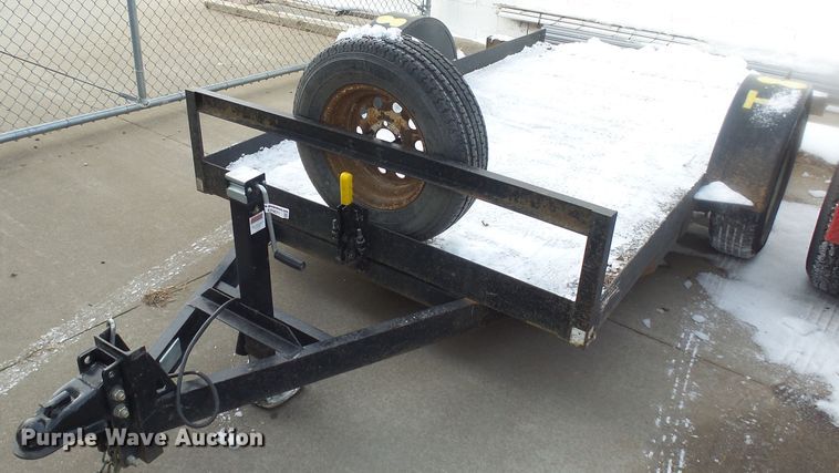 image for item EF9571 2019 M&S 10X60UT tilt deck utility trailer