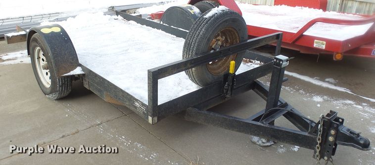 image for item EF9571 2019 M&S 10X60UT tilt deck utility trailer