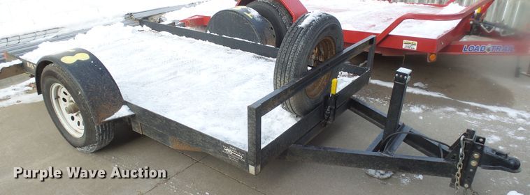 image for item EF9571 2019 M&S 10X60UT tilt deck utility trailer