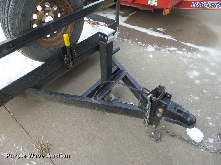 image for item EF9571 2019 M&S 10X60UT tilt deck utility trailer