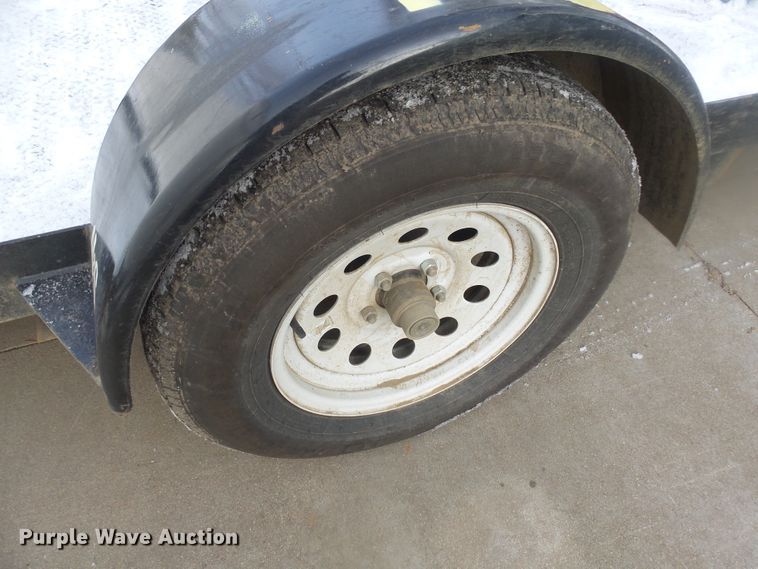 image for item EF9571 2019 M&S 10X60UT tilt deck utility trailer