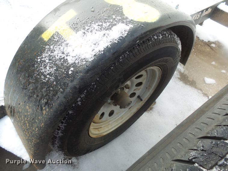 image for item EF9571 2019 M&S 10X60UT tilt deck utility trailer