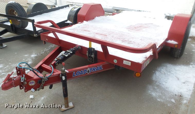 image for item EF9572 2018 Load Trail 6X12 tilt deck utility trailer