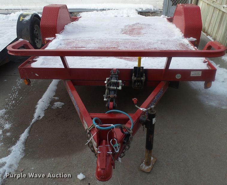 image for item EF9572 2018 Load Trail 6X12 tilt deck utility trailer