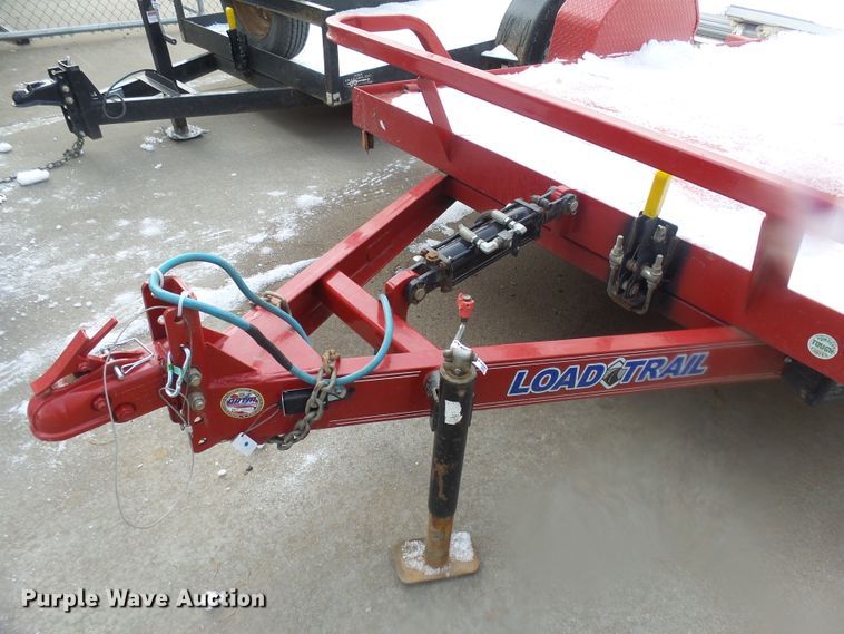 image for item EF9572 2018 Load Trail 6X12 tilt deck utility trailer