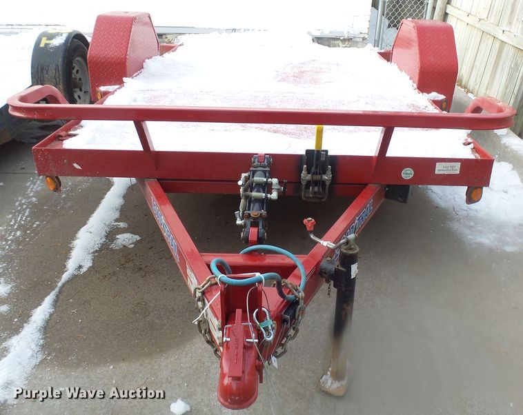 image for item EF9572 2018 Load Trail 6X12 tilt deck utility trailer