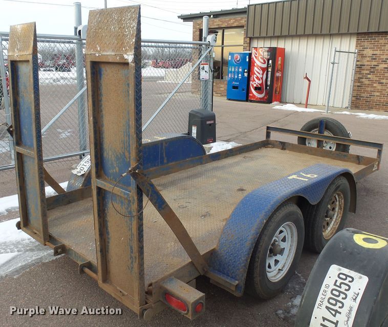 image for item EF9577 2011 M&S 60X12UT utility trailer
