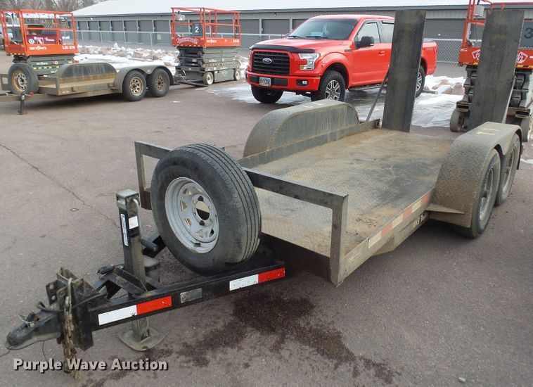 image for item EF9578 2019 M&S 5X12 utility trailer