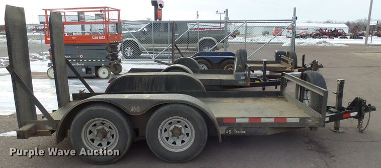 image for item EF9578 2019 M&S 5X12 utility trailer