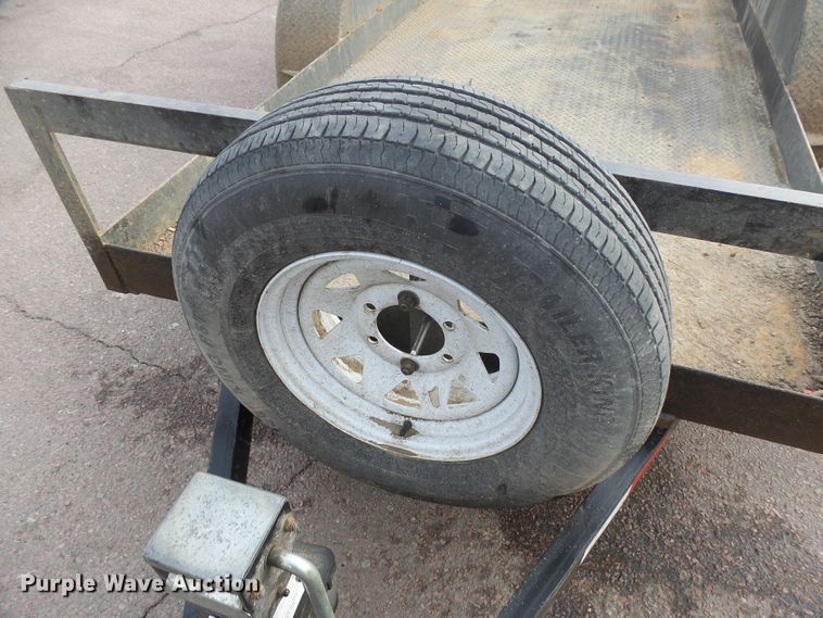 image for item EF9578 2019 M&S 5X12 utility trailer