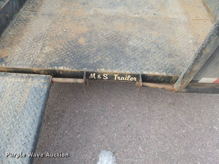 image for item EF9578 2019 M&S 5X12 utility trailer