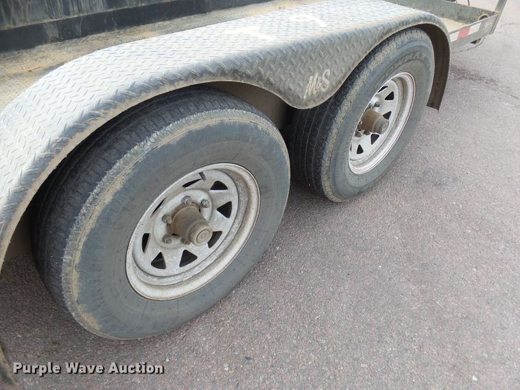 image for item EF9578 2019 M&S 5X12 utility trailer