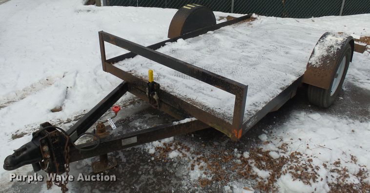 image for item EF9599 2018 M&S 5X10 tilt deck utility trailer