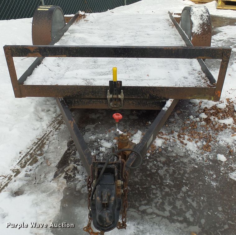 image for item EF9599 2018 M&S 5X10 tilt deck utility trailer