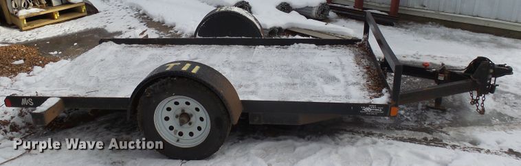 image for item EF9599 2018 M&S 5X10 tilt deck utility trailer