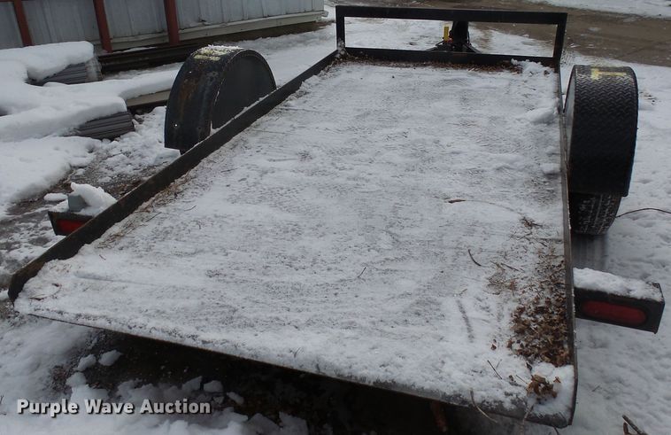 image for item EF9599 2018 M&S 5X10 tilt deck utility trailer