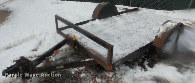 image for item EF9599 2018 M&S 5X10 tilt deck utility trailer