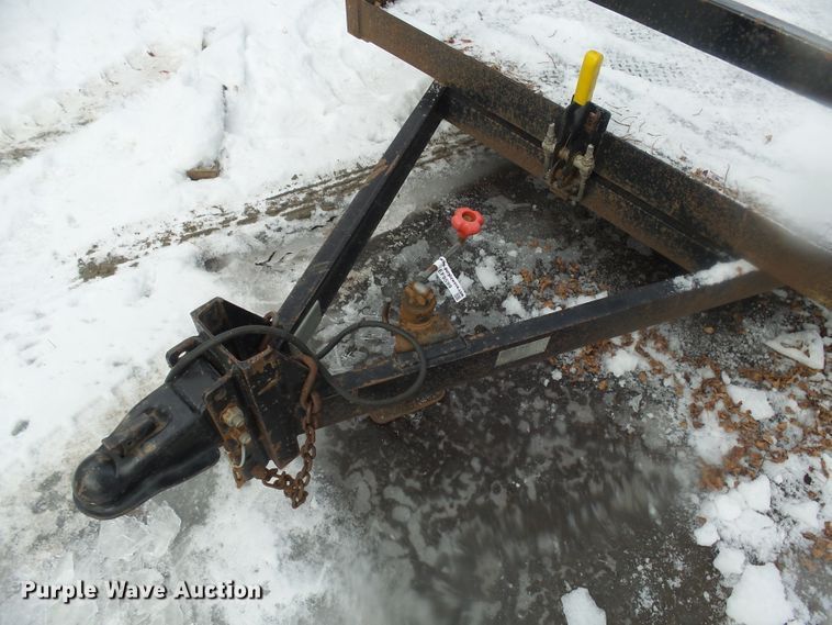 image for item EF9599 2018 M&S 5X10 tilt deck utility trailer